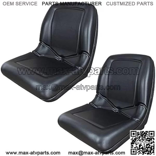 TRAC SEATS (2 Seats) Black High Back Seat for John Deere Gator CS TS TX 4X2 AM133476