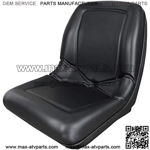 TRAC SEATS (2 Seats) Black High Back Seat for John Deere Gator CS TS TX 4X2 AM133476 - Image 2