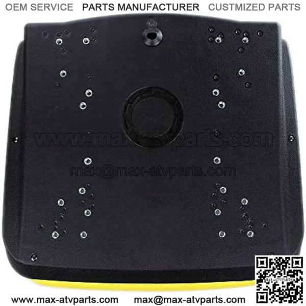E-AM133476 Yellow 15" High Seat for John Deere 4X2, CS & TS 4X2 Gators+ - Image 3