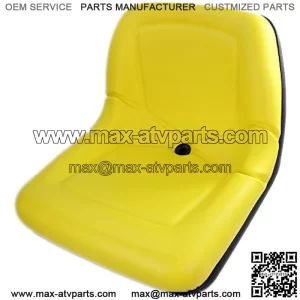 E-AM129968 Yellow 15" Seat for John Deere 4X2, CS & TS 4X2 Gators