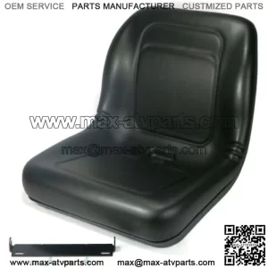 Black High Back Seat fits John Deere Gator CS, CX, 4x2 HPX, 4x4HPX,4x4 Trail HPX