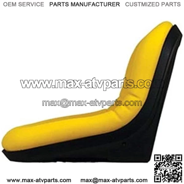 Yellow Seat Fits John Deere CS 4x4 4x2 6x4 Turf Trail AM133476 AM129968 Fits Gator - Image 3