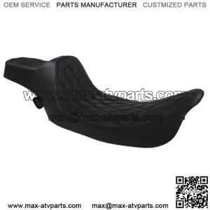 Drag Extended Reach Predator III 3 Double Diamond Seat 99-07 Harley FLHR FLHX (For: Harley-Davidson)
