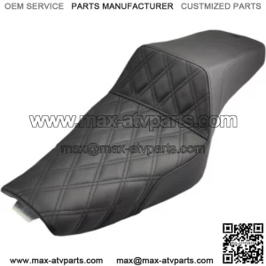 Saddlemen Step 2 Up Front Lattice Stitch Seat 3.3 Tank Harley 2004+ XL Sportster (For: Harley-Davidson)