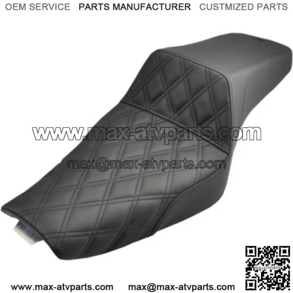 Saddlemen Step 2 Up Front Lattice Stitch Seat 3.3 Tank Harley 2004+ XL Sportster (For: Harley-Davidson)