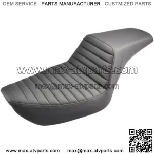 Saddlemen Step Up Black Tuck And Roll Stitch 2 Up Seat Harley 1996-2003 Dyna FXD (For: Harley-Davidson)
