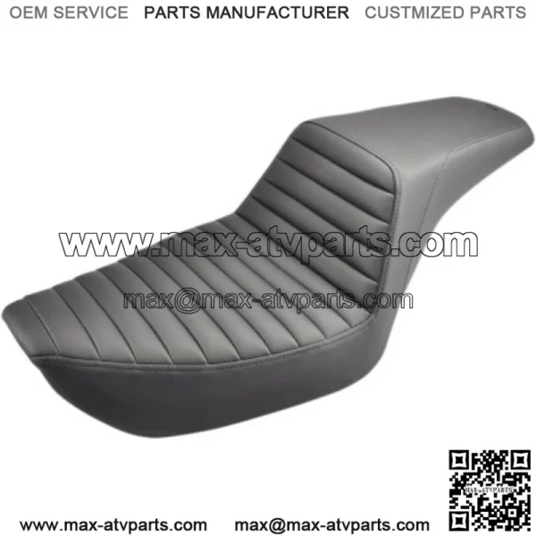 Saddlemen Step Up Black Tuck And Roll Stitch 2 Up Seat Harley 1996-2003 Dyna FXD (For: Harley-Davidson)