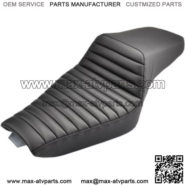 Saddlemen Step 2 Up Pleated Tuck Roll Seat 3.3 Tank Harley 2004+ XL Sportster (For: Harley-Davidson)
