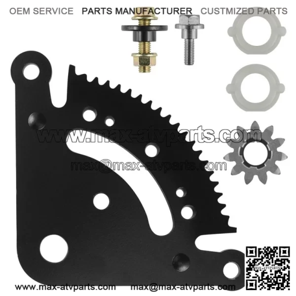 Steering Sector & Pinion Gear W/Bushings for John Deere LA130 LA135 LA140 LA145 - Image 3
