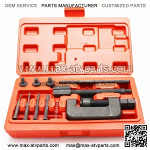 ATV/Bike/Motorcycle Chain Cutter Breaker Riveting Rivet Tool Set 420-630 Chain