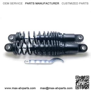 Black Shocks 13" Adjustable Ride-Height Rear Suspension fr Harley Touring 84-20 (Fits: Harley-Davidson)