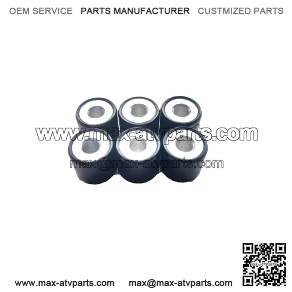 19x17-8.5g black clutch beads