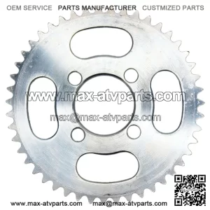 25H 99mm Steel Rear Chain Sprocket, 47T Inner Hole 29mm Chainring Sprocket Gear for Electric Scooter Sprocket Accessories 25H 47T