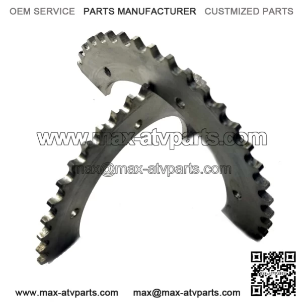 Split Sprocket 40 Chain Pitch for Go Karts and Mini Bikes (44 Tooth) - Image 3