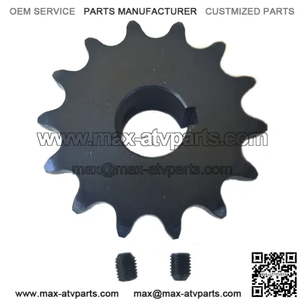 14T Tooth #41/40 Sprocket Gear with 3/4" Bore for Jackshaft Mini Bike Go Kart - Image 3
