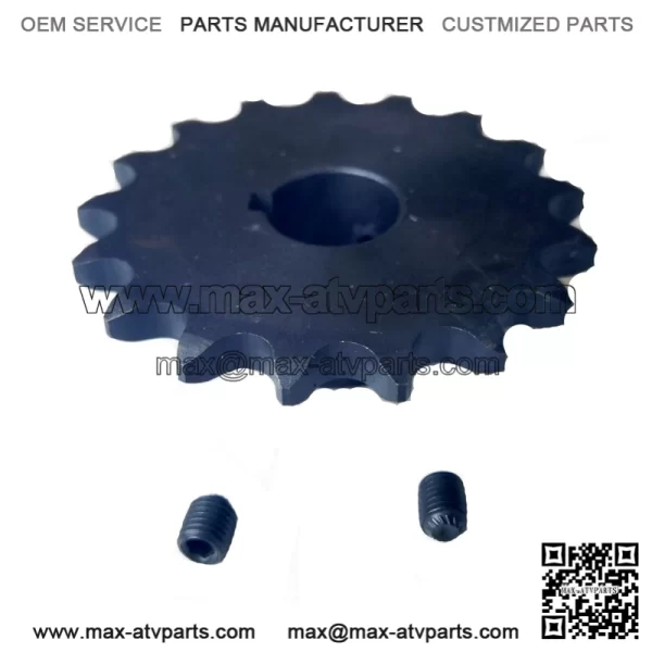 17T jackshaft sprocket #40/41/420 3/4" bore - Image 4