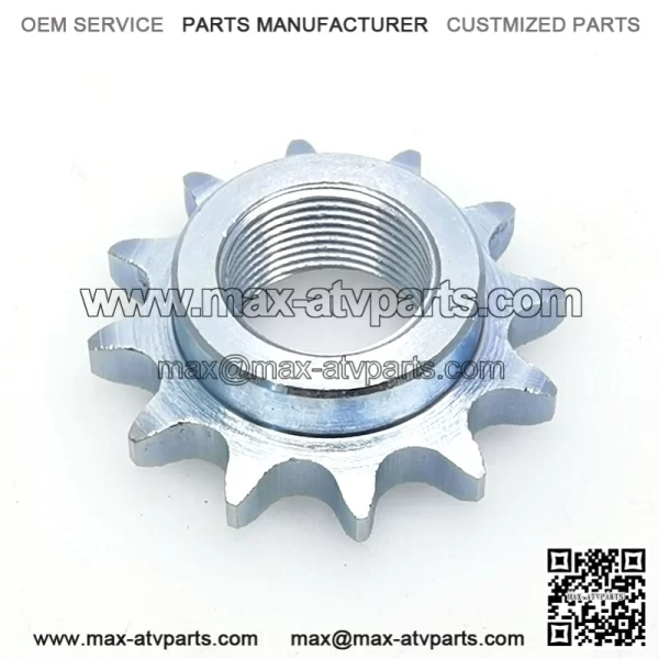 12T #420 Silver Sprocket