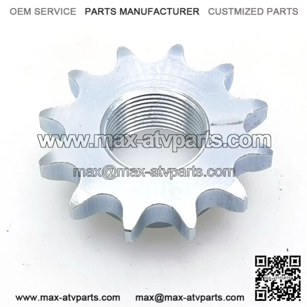 12T #420 Silver Sprocket - Image 4