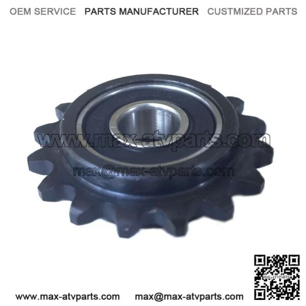 16 Tooth Idler Sprocket #35 Chain 1/2'' ID For Go Kart Mini Bike. - Image 4
