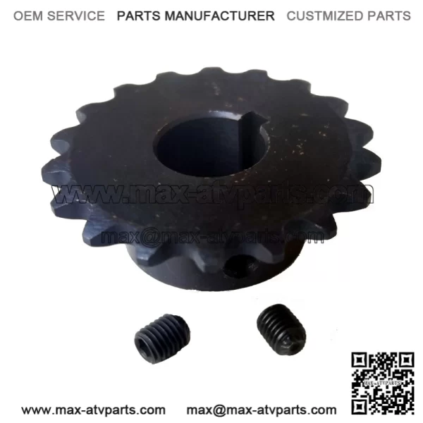 18T Tooth #35 Sprocket Gear with 3/4" Bore for Jackshaft Mini Bike Go Kart - NEW (T shape) - Image 4