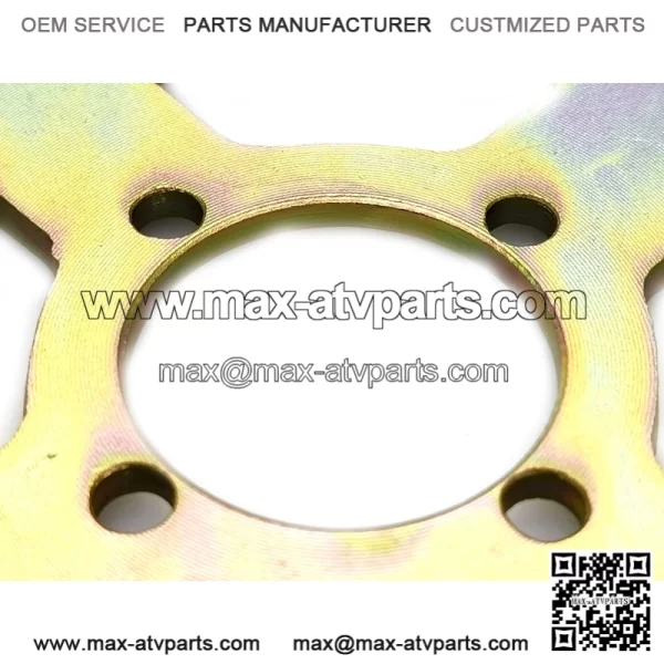 40T 40mm #35 Plated Four Side Hollow Out Sprocket - Image 4