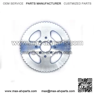 40/41/ 420 Chain 60T 2-1/8" Bore Sprocket with Master Link for Go Kart Mini Bike