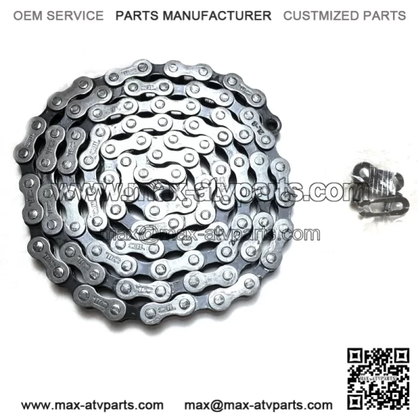 C410 Single Speed BMX Fixie Bike Chain 1/2" x 1/8" 98 Links - Image 2