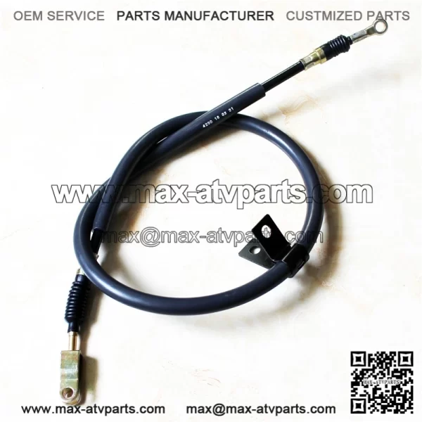 Yamaha G8/G14 Gas and G16/G19 Electric Golf Cart 43-1/4?? Driver Side Brake Cable