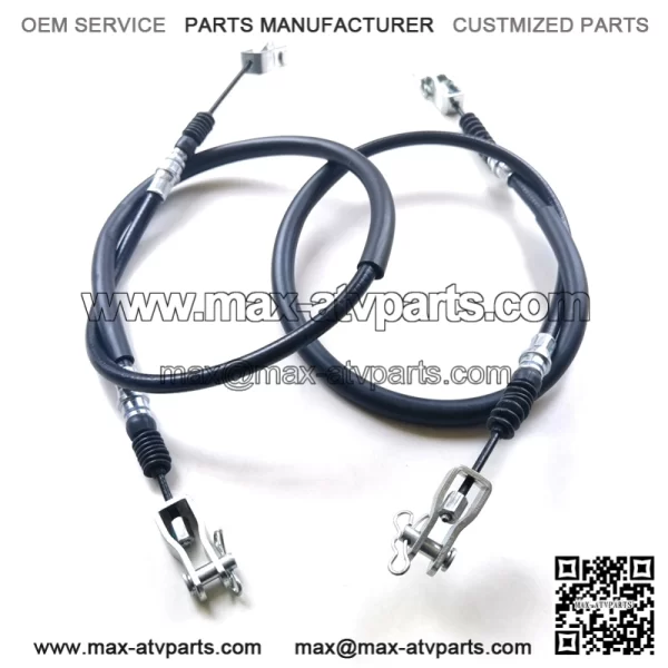 2pcs Club Car DS Brake Cable Set 1981-1999 Gas and Electric Golf Cart Parts 42" - Image 4