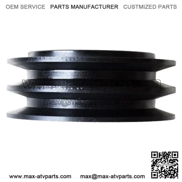 25.4mm 1" centrifugal clutch Double 'B' profile 138mm V pulley 19hp 2B138-25.4-54mm (Black) - Image 3