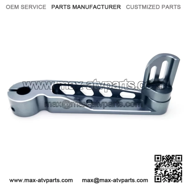 Titanium gray GY6 modified foot start lever - Image 2