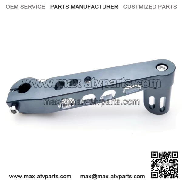 Titanium gray GY6 modified foot start lever - Image 4