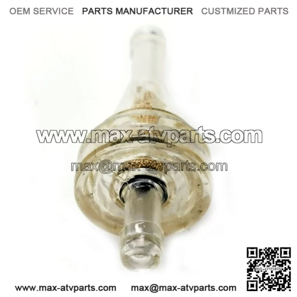 1/4" Clear Fuel Filter - Image 3