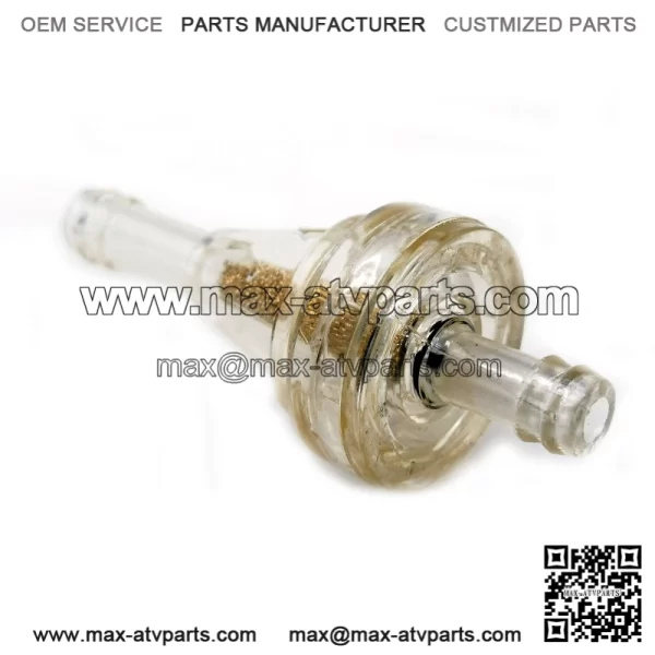 1/4" Clear Fuel Filter - Image 4