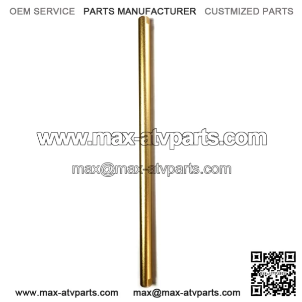 12mmx268mm golden aluminum shaft