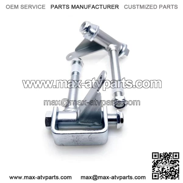 right left steering spindle bracket set 5/8" axle kingpin 4-1/2" long - Image 2