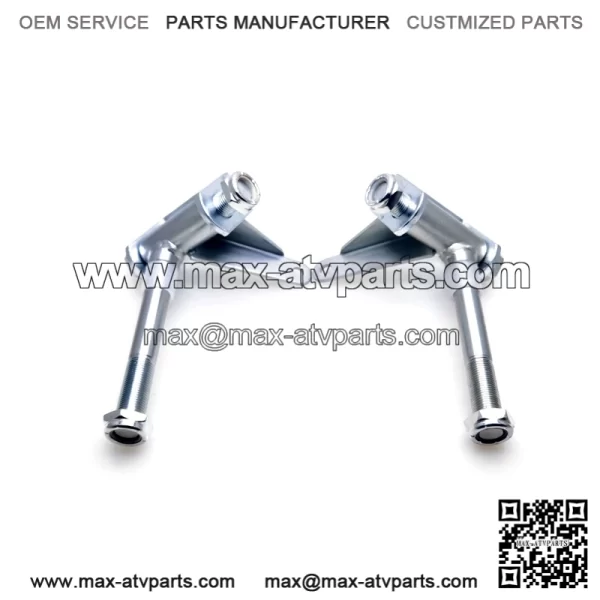 right left steering spindle bracket set 5/8" axle kingpin 4-1/2" long - Image 3