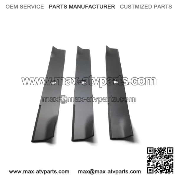 3 XHT BLADES HUSQVARNA 539112079 EZ SERIES MODEL 5221 52" DECKS DIXON YAZOO - Image 3