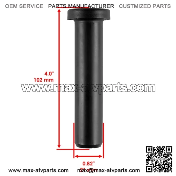 Polaris Scrambler 500 1997-2002 Front A-Arm Long Bushings w/Spacers - Image 2