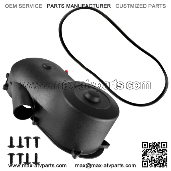 Polaris Scrambler 500/Trail Blazer/Boss 330 2010 CVT Clutch Belt Outer Cover - Image 4