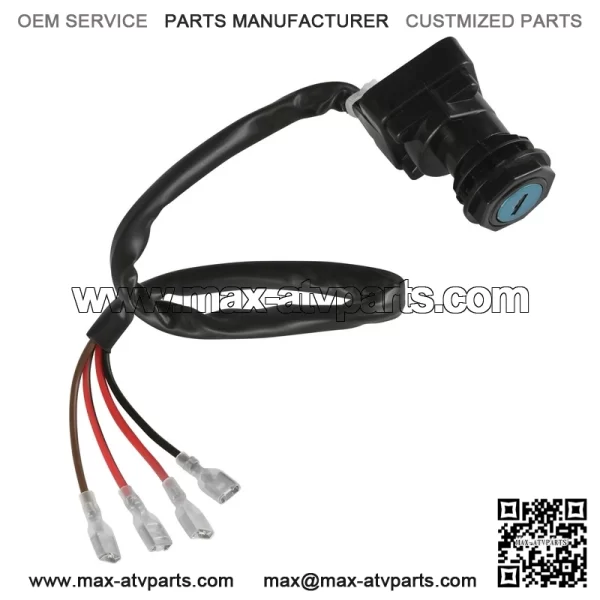 Polaris Scrambler 500 1996-1998 Ignition Key Switch - Image 3