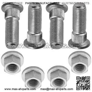 Polaris Scrambler 500 2004-2012 / Sportsman 800 2005-2014 Wheel Nuts & Bolts