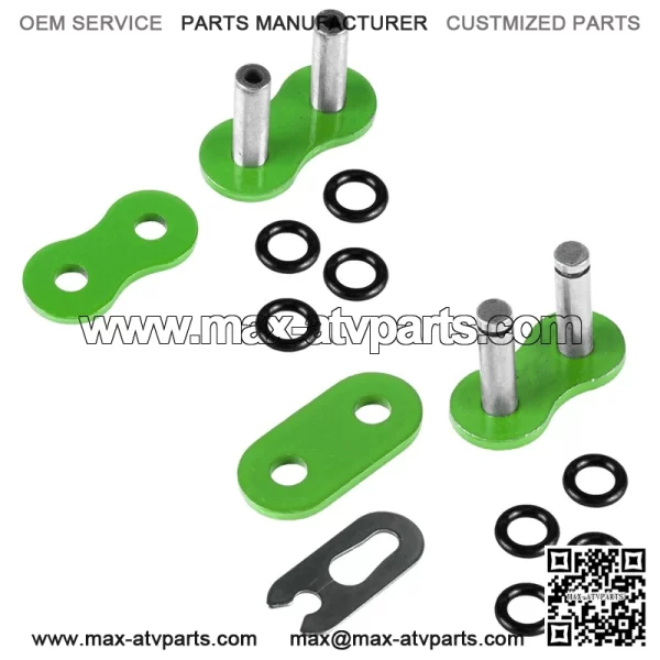Polaris Scrambler 500 4X4 1997-2012 Green O-Ring Drive Chain - Image 5