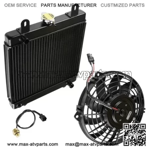 Polaris Scrambler 500 2X4/4X4 2001-2003 Radiator & Cooling Fan