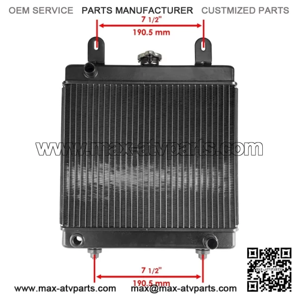 Polaris Scrambler 500 2X4/4X4 2001-2003 Radiator & Cooling Fan - Image 3