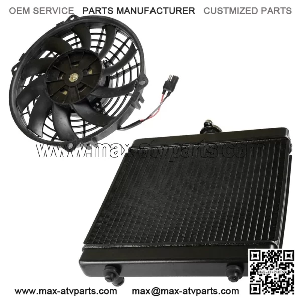 Polaris Scrambler 500 2X4/4X4 2001-2003 Radiator & Cooling Fan - Image 4