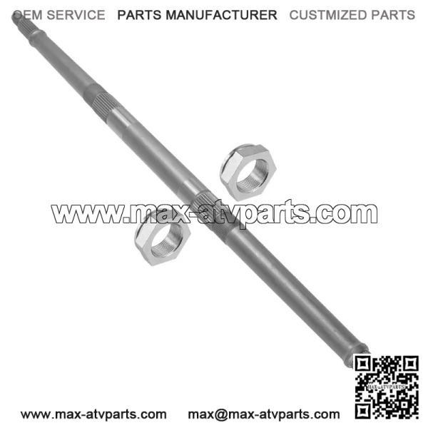 Polaris Scrambler 400/500 2X4/4X4 2002 Rear Axle Shaft w/Nut - Image 5